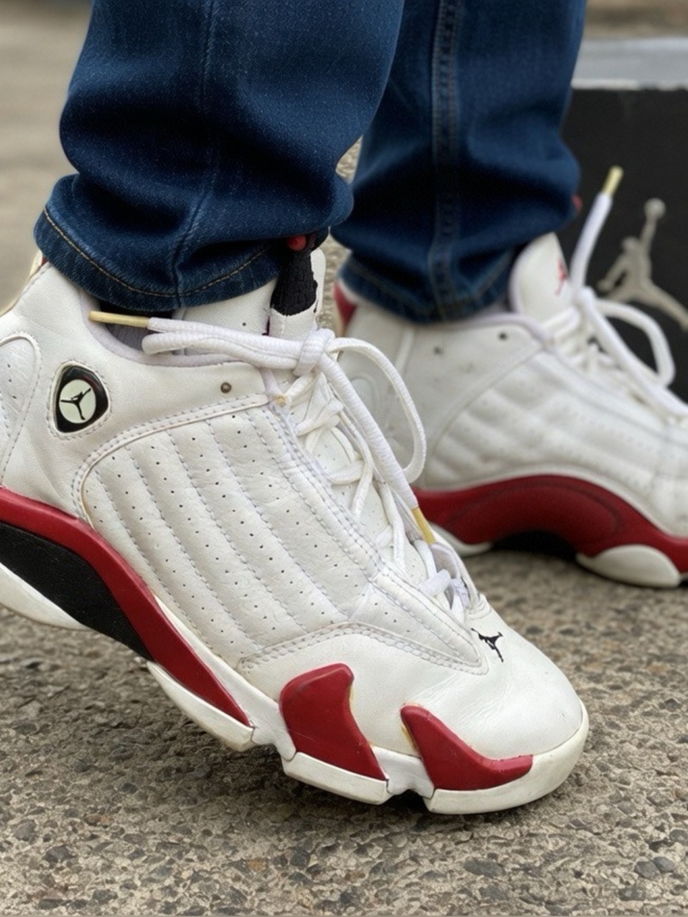 Air Jordan Retro 14 (Candy Cane) 2005 Sz 6 (gs)